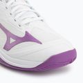 Dámske tenisové topánky Mizuno Wave Exceed Court AC white/dahlia/lava orange 7