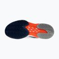 Pánske tenisové topánky Mizuno Neo Ace CC white/insignia blue/orange 4