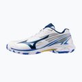 Dámske topánky na bedminton Mizuno Wave Claw 4 white/dazzling blue/stargazer