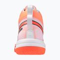 Volejbalové topánky Mizuno Neo Jump Mid flamingo coral/lava orange/white 3