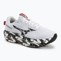 Pánske bežecké topánky Mizuno Wave Rider 30 Disclosure white/black/high risk red