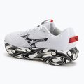 Pánske bežecké topánky Mizuno Wave Rider 30 Disclosure white/black/high risk red 3