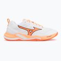 Hádzanárske topánky Mizuno Wave Stealth Elite white/lava orange 2