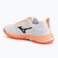 Hádzanárske topánky Mizuno Wave Stealth Elite white/lava orange 3