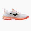 Hádzanárske topánky Mizuno Wave Stealth Elite white/lava orange 2