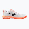 Hádzanárske topánky Mizuno Wave Stealth Pro white/black/flamingo coral 2