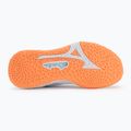 Dámske hádzanárske topánky Mizuno Wave Stealth Neo 2.1 blue finch/lava orange/white 4