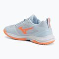 Dámske hádzanárske topánky Mizuno Wave Stealth Elite blue finch/white 3