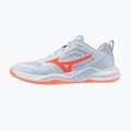 Dámske hádzanárske topánky Mizuno Wave Stealth Pro blue finch/lava orange 8
