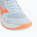 Dámske hádzanárske topánky Mizuno Wave Stealth Pro blue finch/lava orange 7