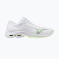 Dámske volejbalové topánky Mizuno Wave Lightning Pro white/aqua gray/ambrosia