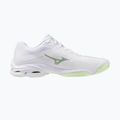 Dámske volejbalové topánky Mizuno Wave Lightning Pro white/aqua gray/ambrosia 2