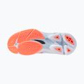 Dámske volejbalové topánky Mizuno Wave Lightning Pro Mid blue finch/lava orange/flamingo coral 4