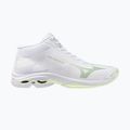 Dámske volejbalové topánky Mizuno Wave Lightning Pro Mid white/aqua gray/ambrosia