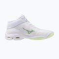 Dámske volejbalové topánky Mizuno Wave Lightning Pro Mid white/aqua gray/ambrosia 2