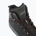 Pánske turistické topánky REGATTA Amble black/rio red 16