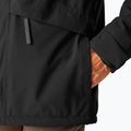 Pánska nepremokavá bunda Regatta Balaton black/pumpkin spice 7