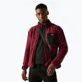 Pánska fleecová mikina REGATTA Frankie Full Zip dark maroon 4
