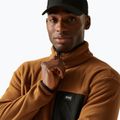 Pánska fleecová mikina REGATTA Frankie Half Zip brown 4