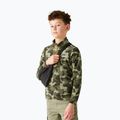 Detská fleecová mikina REGATTA Hot Shot II olive night camo