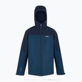 Pánska bunda do dažďa REGATTA Thornridge moonlight denim/navy 10
