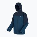 Pánska bunda do dažďa REGATTA Thornridge moonlight denim/navy 12