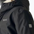 Detská vetrovka REGATTA Hillain Warm black/pumpkin spice/ash 7