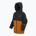 Detská vetrovka REGATTA Hillain Warm black/pumpkin spice/ash 11