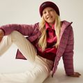 Detská bunda REGATTA Hooded Marizion dusty rose/dark pimiento 9