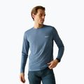 Pánske trekingové tričko longsleeve REGATTA Mindoi Anti Insect china blue