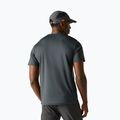 Pánske trekingové tričko REGATTA Fingal Slogan dark storm 3