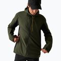 Pánska nepremokavá bunda REGATTA Birchdale II dark khaki/black 3