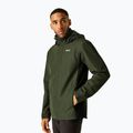 Pánska softshellová bunda REGATTA Matt II dark khaki/black