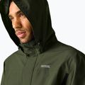 Pánska softshellová bunda REGATTA Matt II dark khaki/black 5