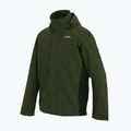 Pánska softshellová bunda REGATTA Matt II dark khaki/black 10