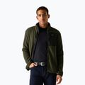 Pánska fleecová mikina REGATTA Frankie Borg dark khaki/black 4