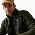Pánska fleecová mikina REGATTA Frankie Borg dark khaki/black 6