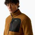 Pánska fleecová mikina REGATTA Frankie Borg rich tan/black 6
