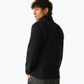 Pánska fleecová mikina REGATTA Frankie Borg Half Zip black/black 4