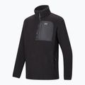 Pánska fleecová mikina REGATTA Frankie Borg Half Zip black/black 10