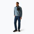 Pánska fleecová mikina REGATTA Frankie Borg Half Zip grey mirage/black 2