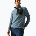Pánska fleecová mikina REGATTA Frankie Borg Half Zip grey mirage/black 3