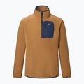 Pánska fleecová mikina REGATTA Frankie Half Zip rich tan/navy 7