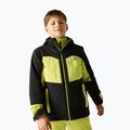 Detská lyžiarska bunda Dare2B Rip It Jacket black/wild lime
