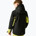 Detská lyžiarska bunda Dare2B Rip It Jacket black/wild lime 3