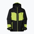 Detská lyžiarska bunda Dare2B Rip It Jacket black/wild lime 10