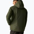 Pánska nepremokavá bunda REGATTA Allston dark khaki/wood brown 3