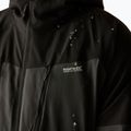 Pánska nepremokavá bunda Regatta Highton Stretch Padded Jacket ash/black 9