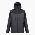 Pánska nepremokavá bunda Regatta Highton Stretch Padded Jacket ash/black 10