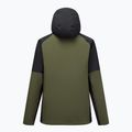 Pánska nepremokavá bunda REGATTA Highton Stretch Padded dark khaki/black 11